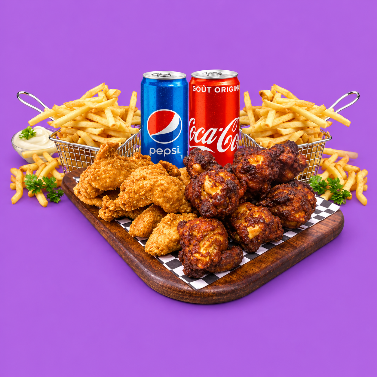 Formule DUO (7 Tenders & 7 Wings)