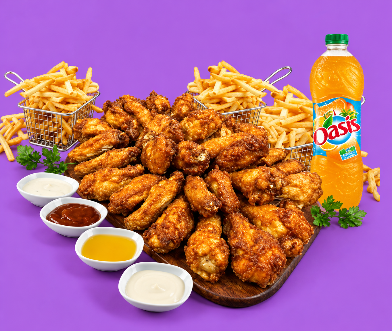 Formule Bucket Family Wings x 25