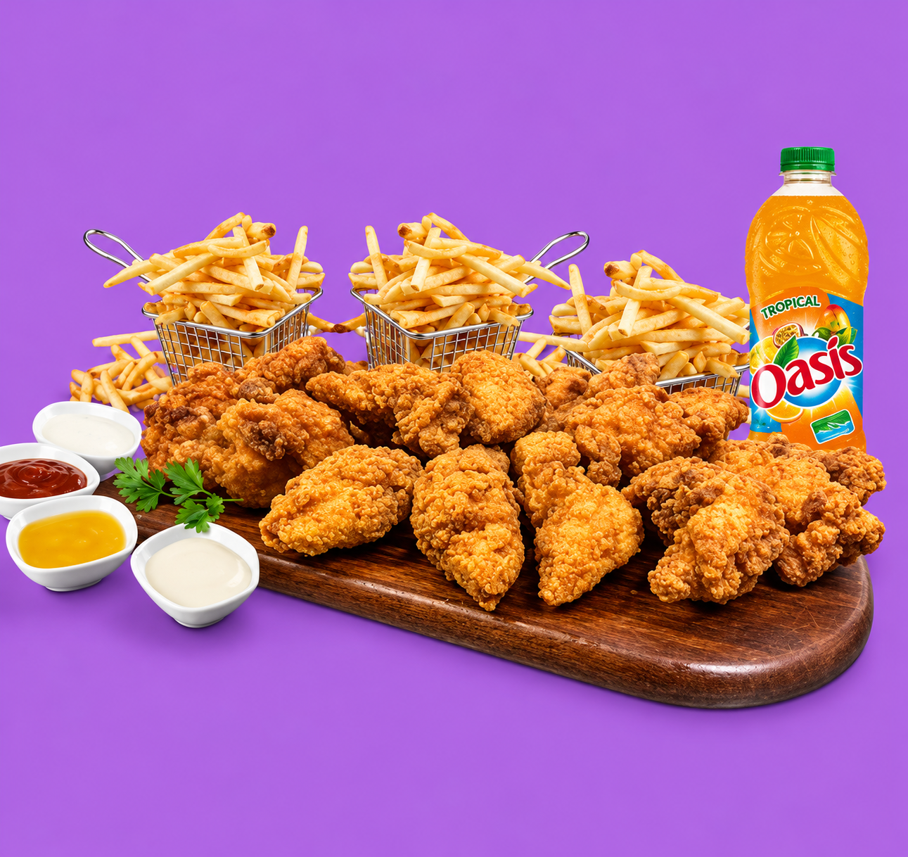 Formule DUO (15 Tenders & 15 Wings)