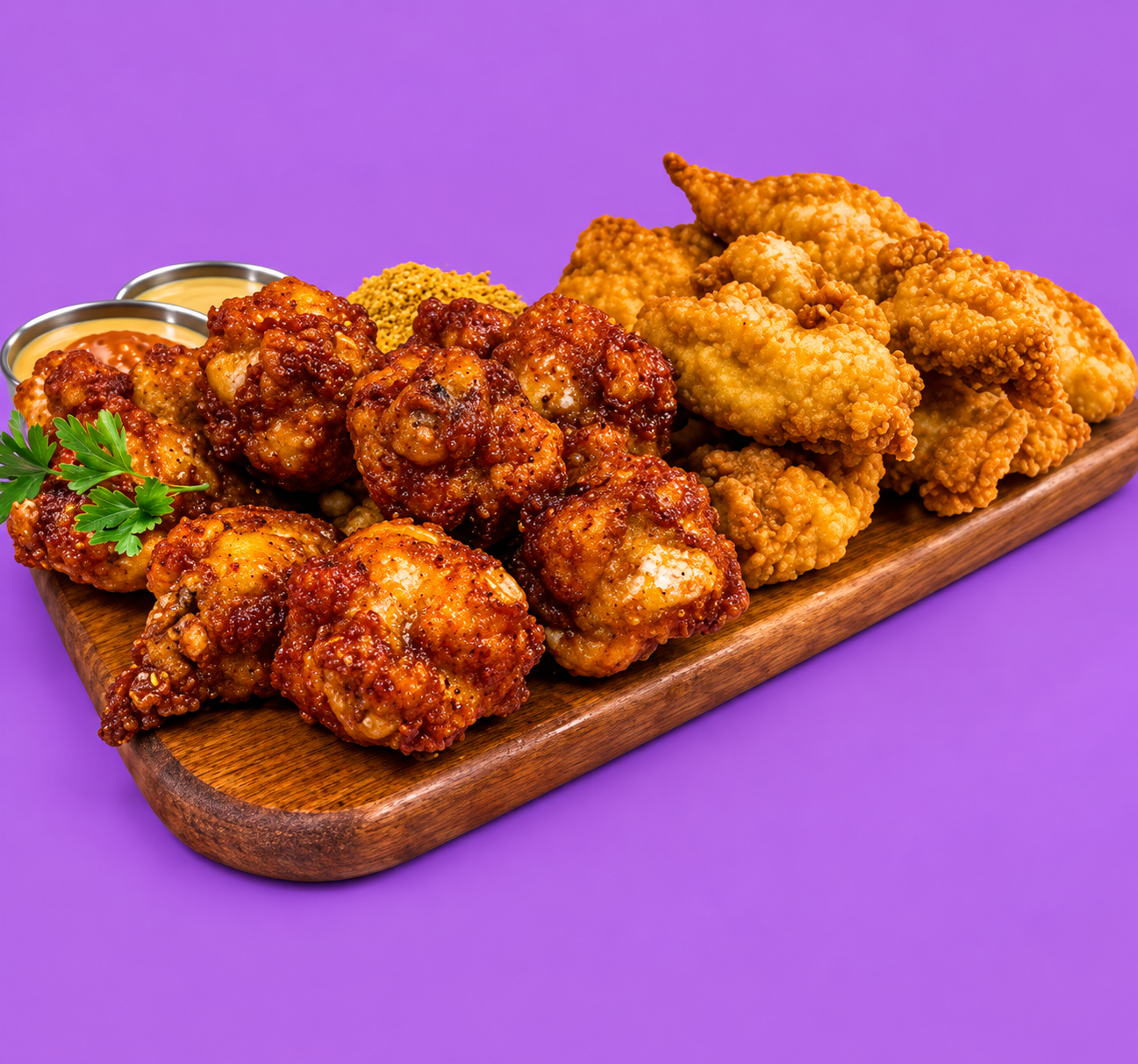 Mix Curry Tenders & Curry Wings