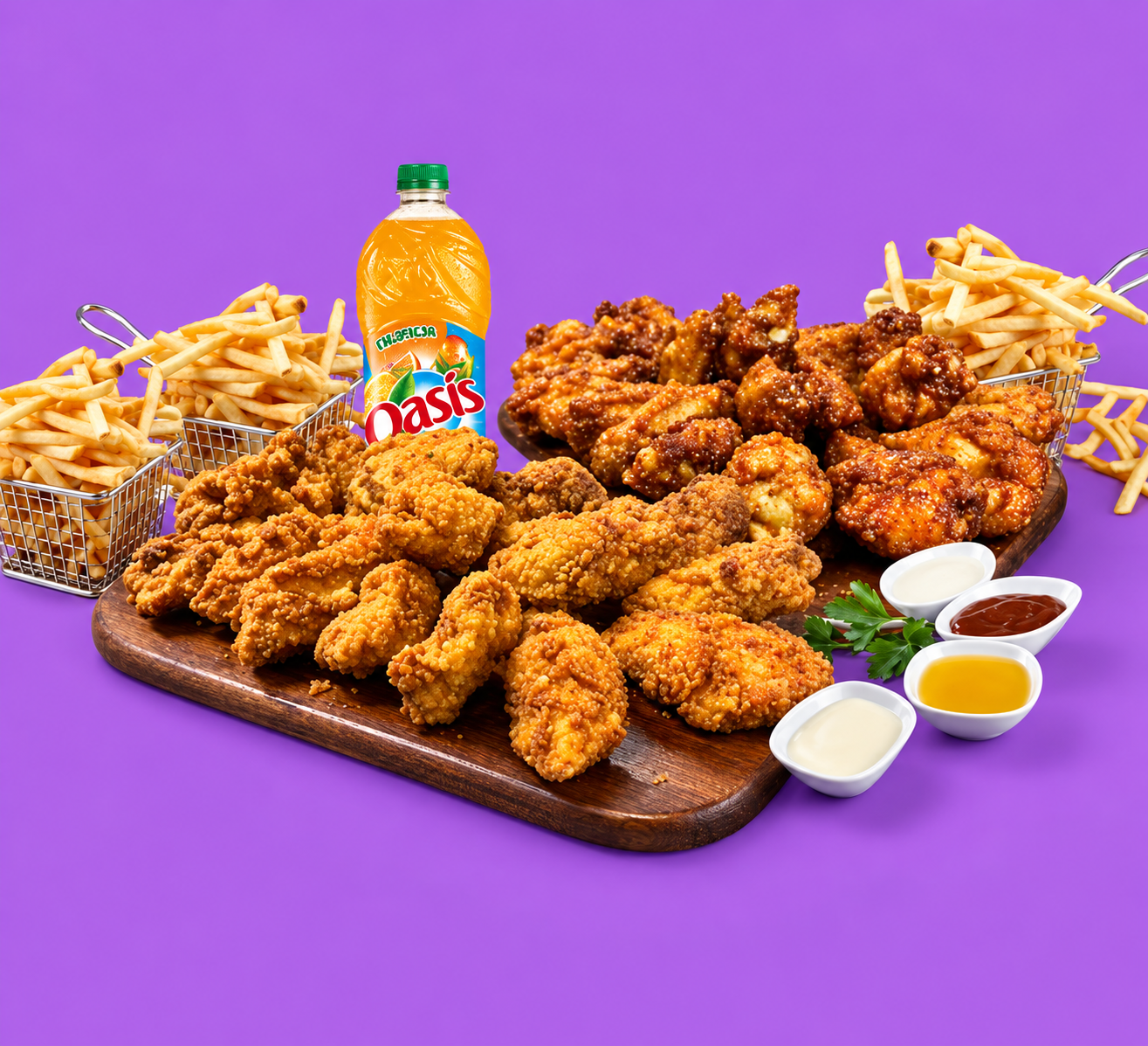 Formule DUO (20 Tenders & 20 Wings)