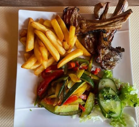 Assiette côtelettes D'agneau