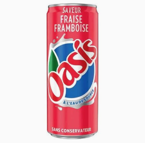 Oasis fraise framboise