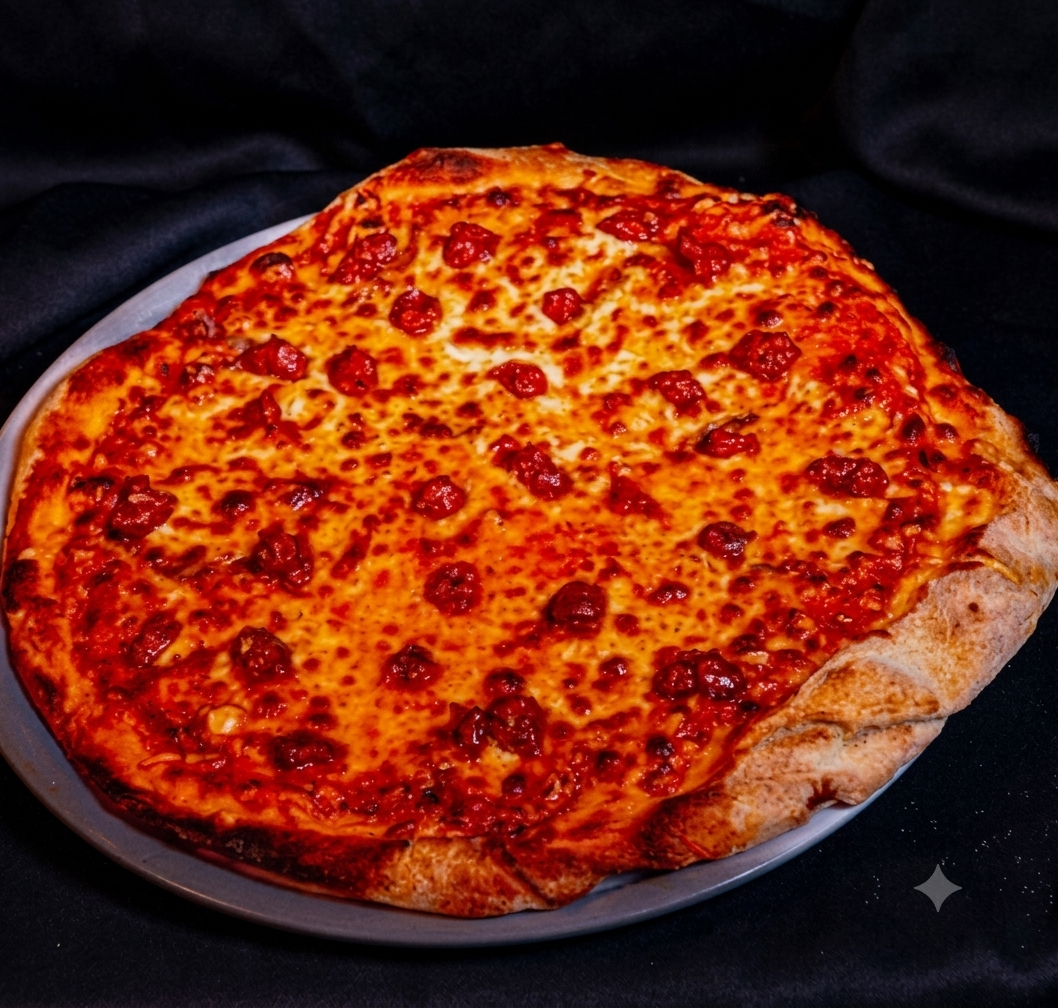 Pizza au merguez