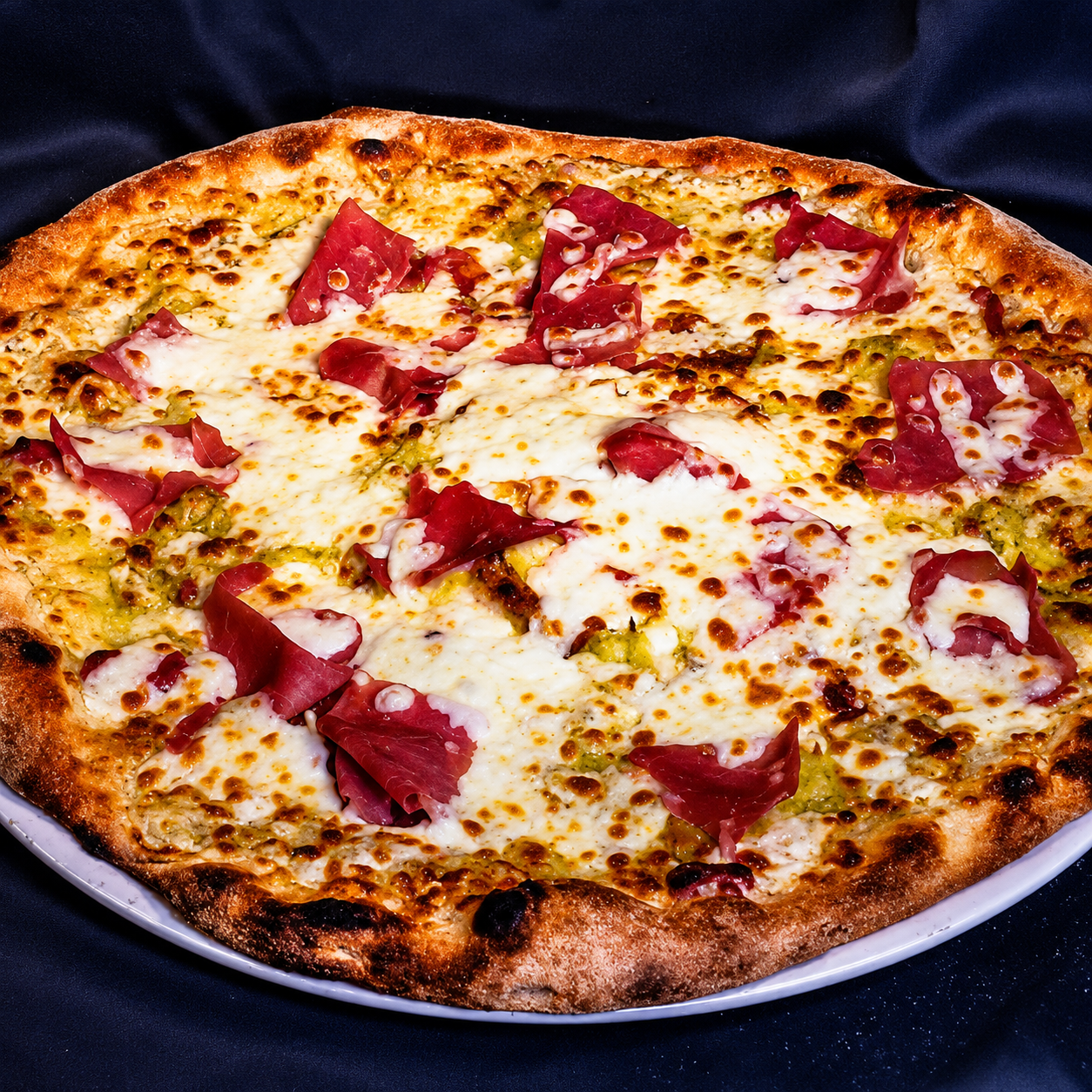Pizza au jambon