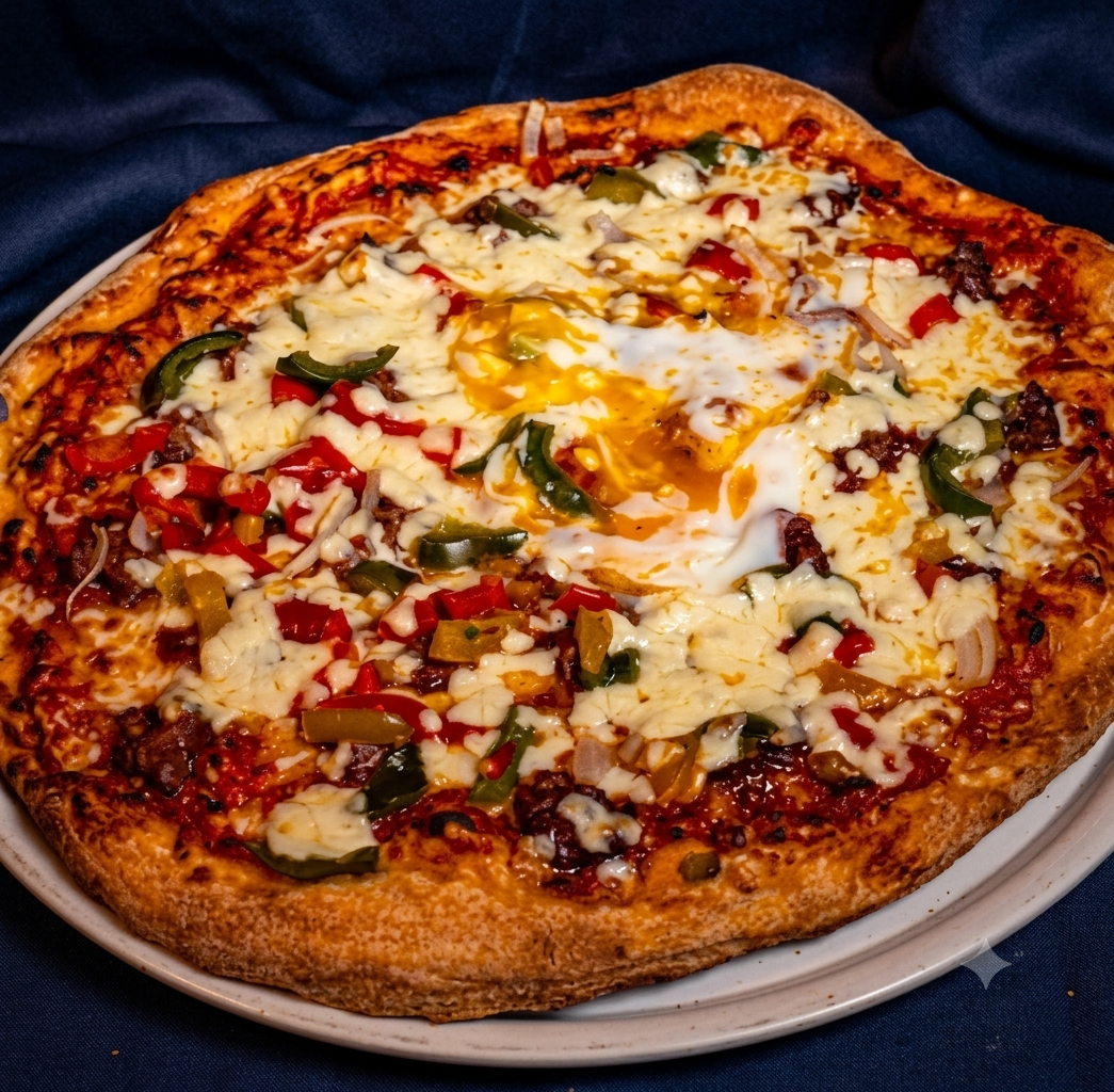 Pizza tunisienne