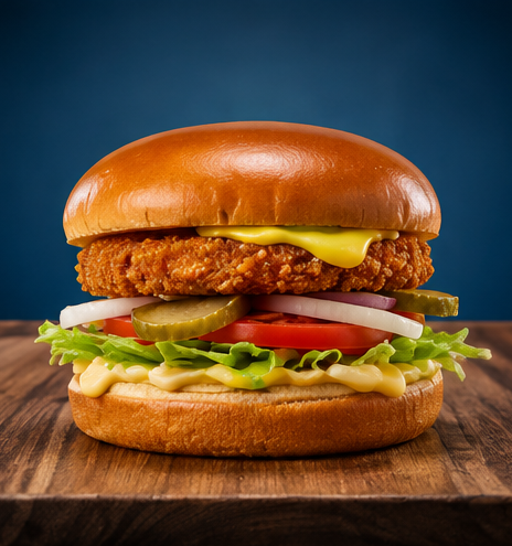 Chicken Banger Burger
