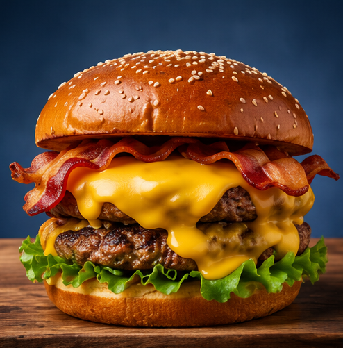 Bacon Banger Burger