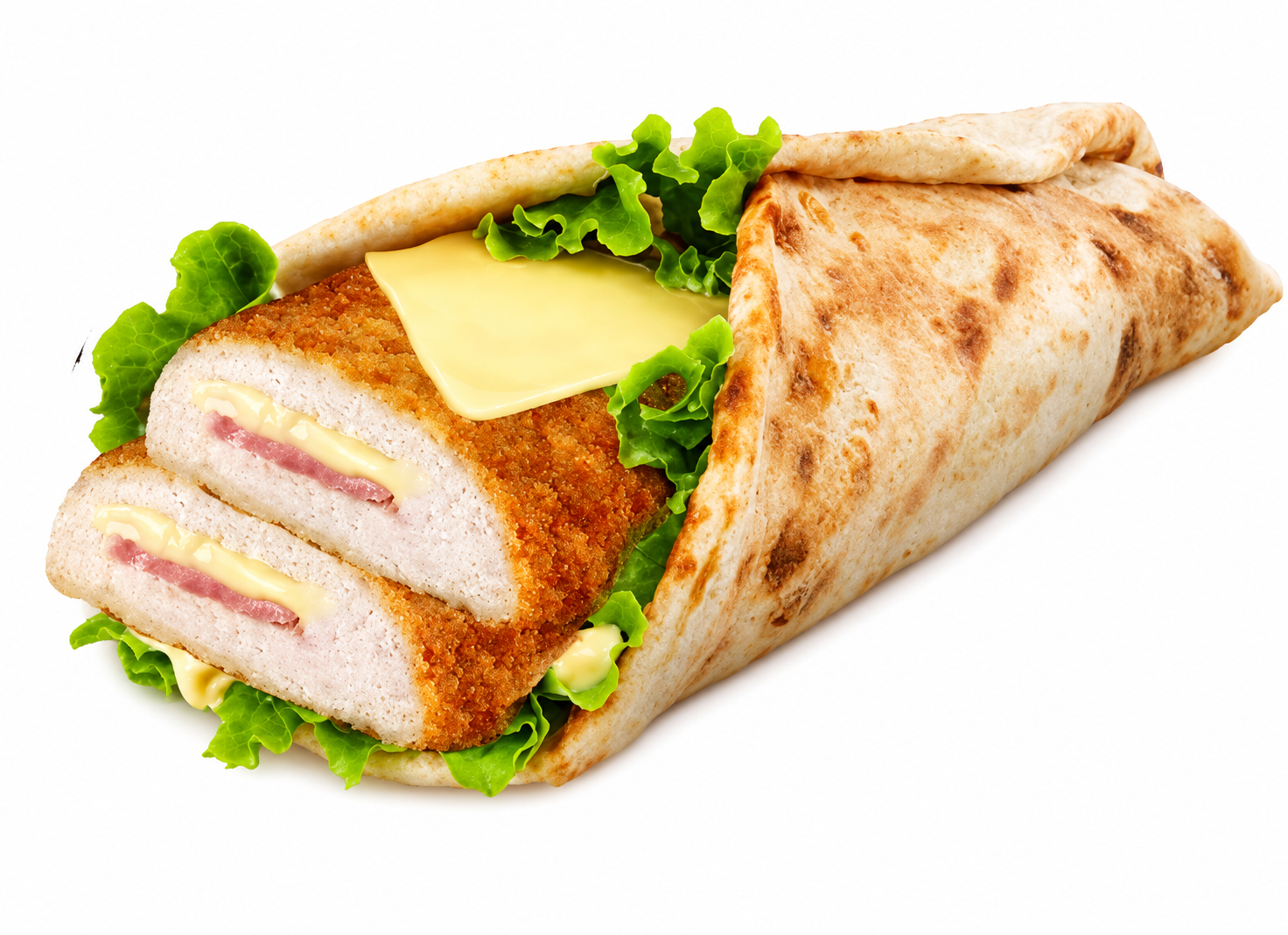 Naan Cordon Bleu