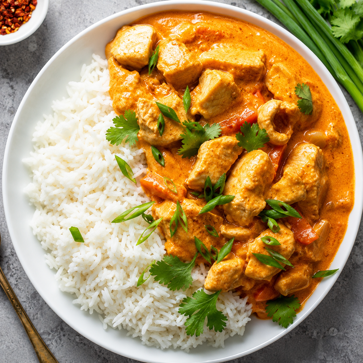 Poulet au curry