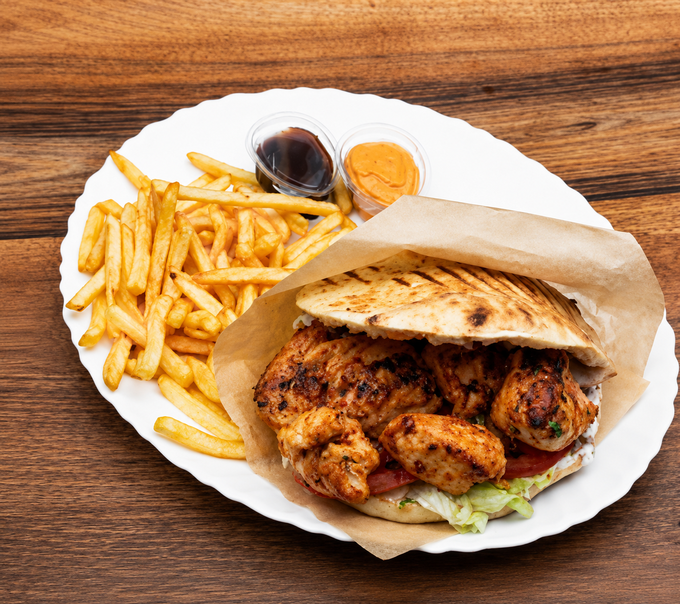Sandwich Brochette Poulet 🍗