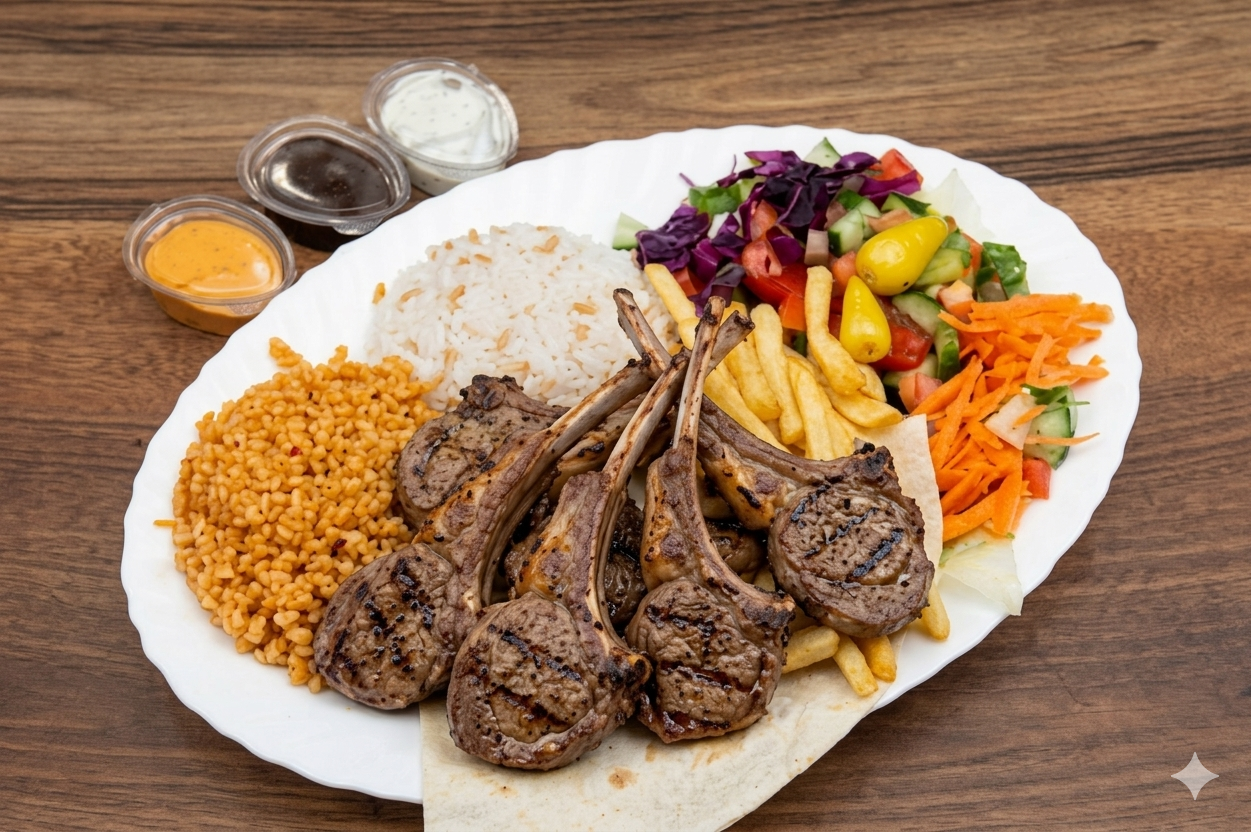 Assiette Côtelette