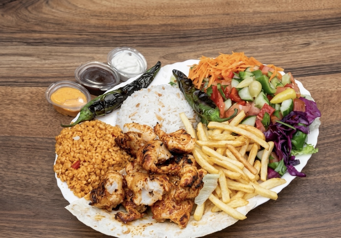 Assiette Brochettes Poulet