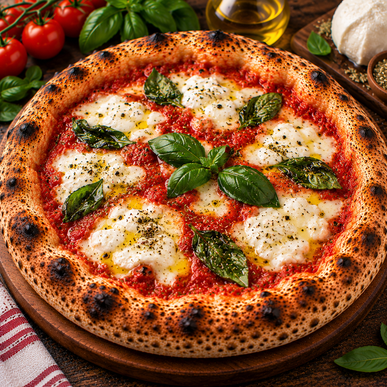 Pizza Margherita bufala