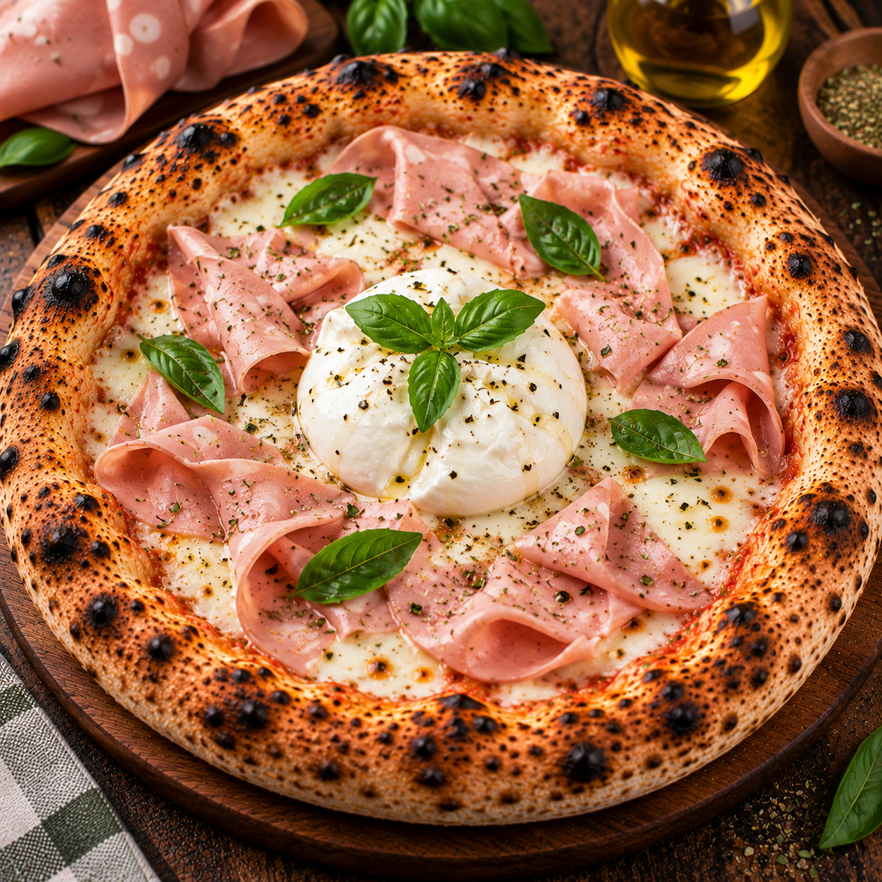 Pizza Mortadella