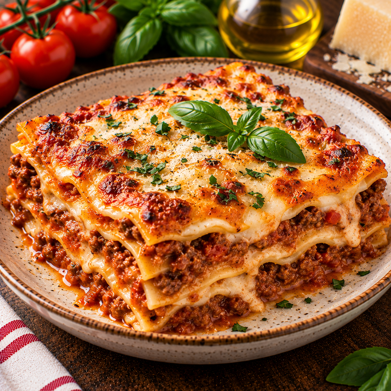 Lasagne à la bolognese