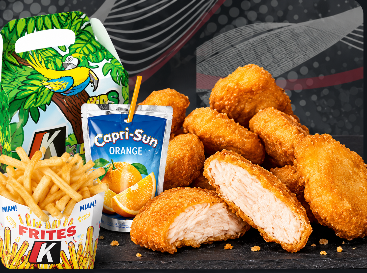 Menu Enfant Nuggets