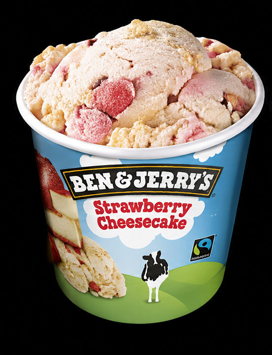 Glace Ben et Jerry Strawberry-cheesecake