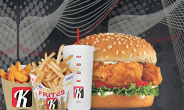 Menu Burger Chicken