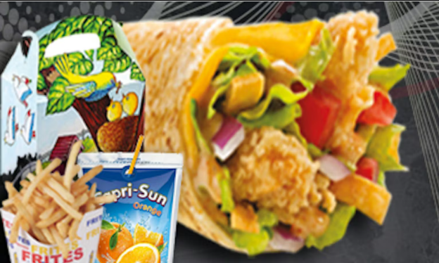 Menu Enfant P'tit Wrap