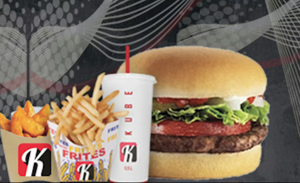 Menu Burger Kube