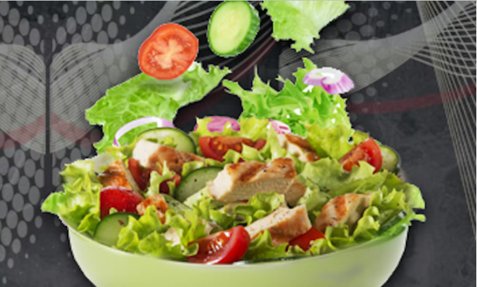 Salade Chiken Kube