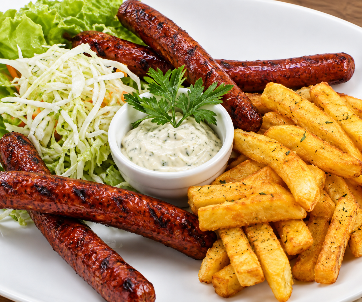 Assiette Merguez