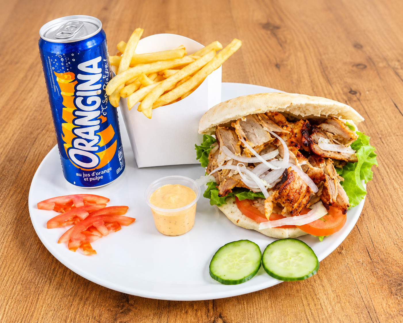 Sandwich Kebab Complet