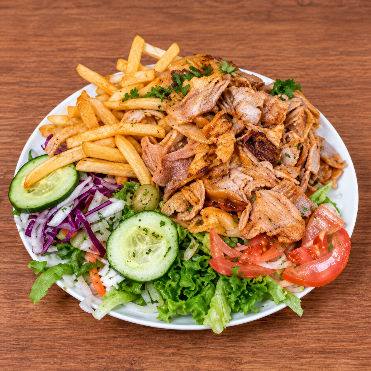Assiette Kebab