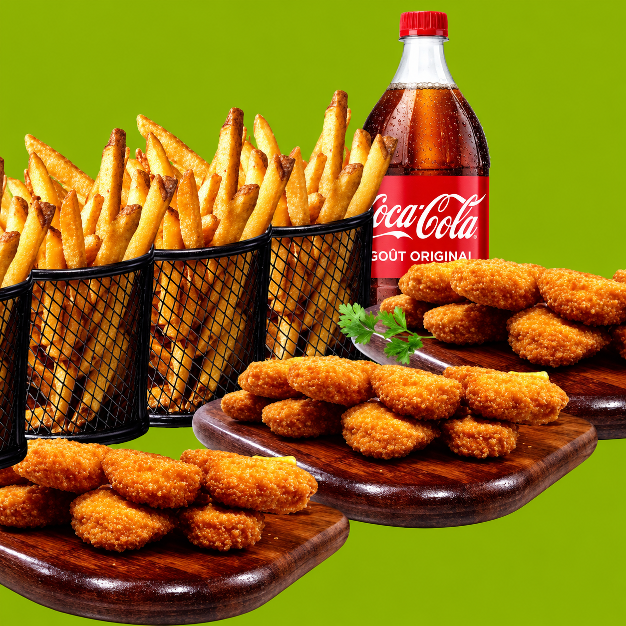 Menu Equipe Nuggets 32pcs