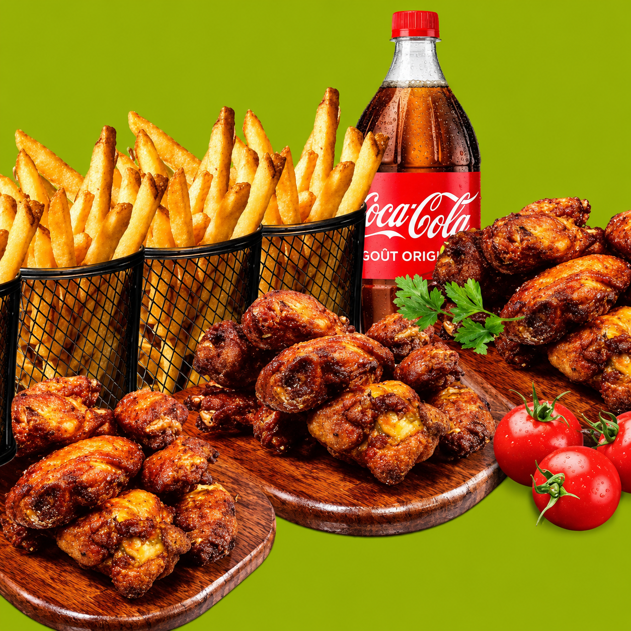Menu Equipe Hot Wings 30 pcs