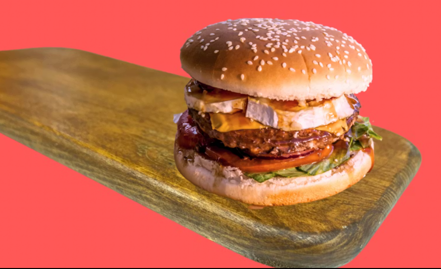 Le Burger Chèvre Miel