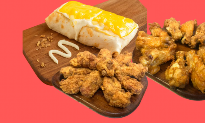 Tacos M/L ou Américain au choix & Tenders x7 ou Hot Wings x7