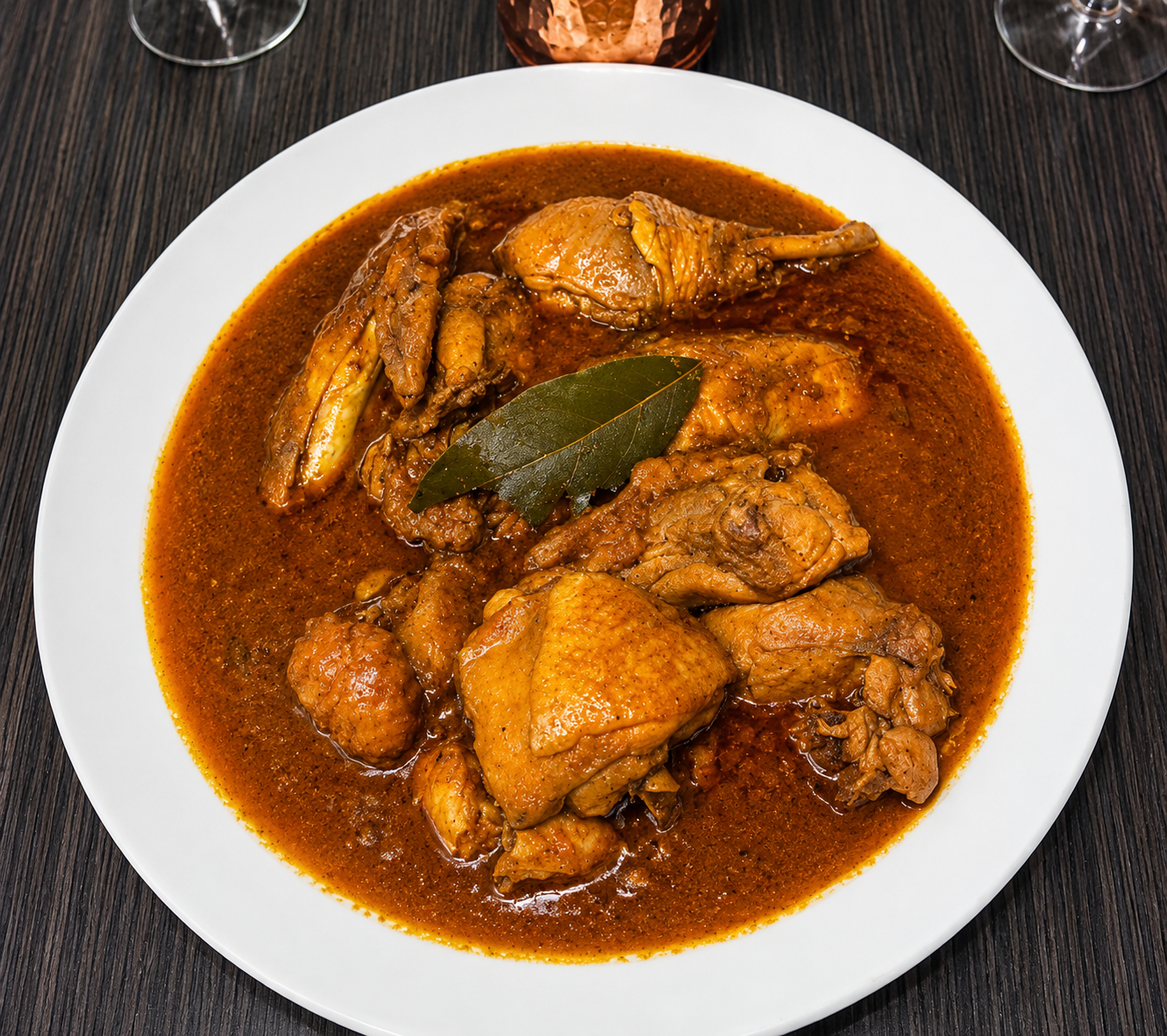 Soupe de poulet fermier