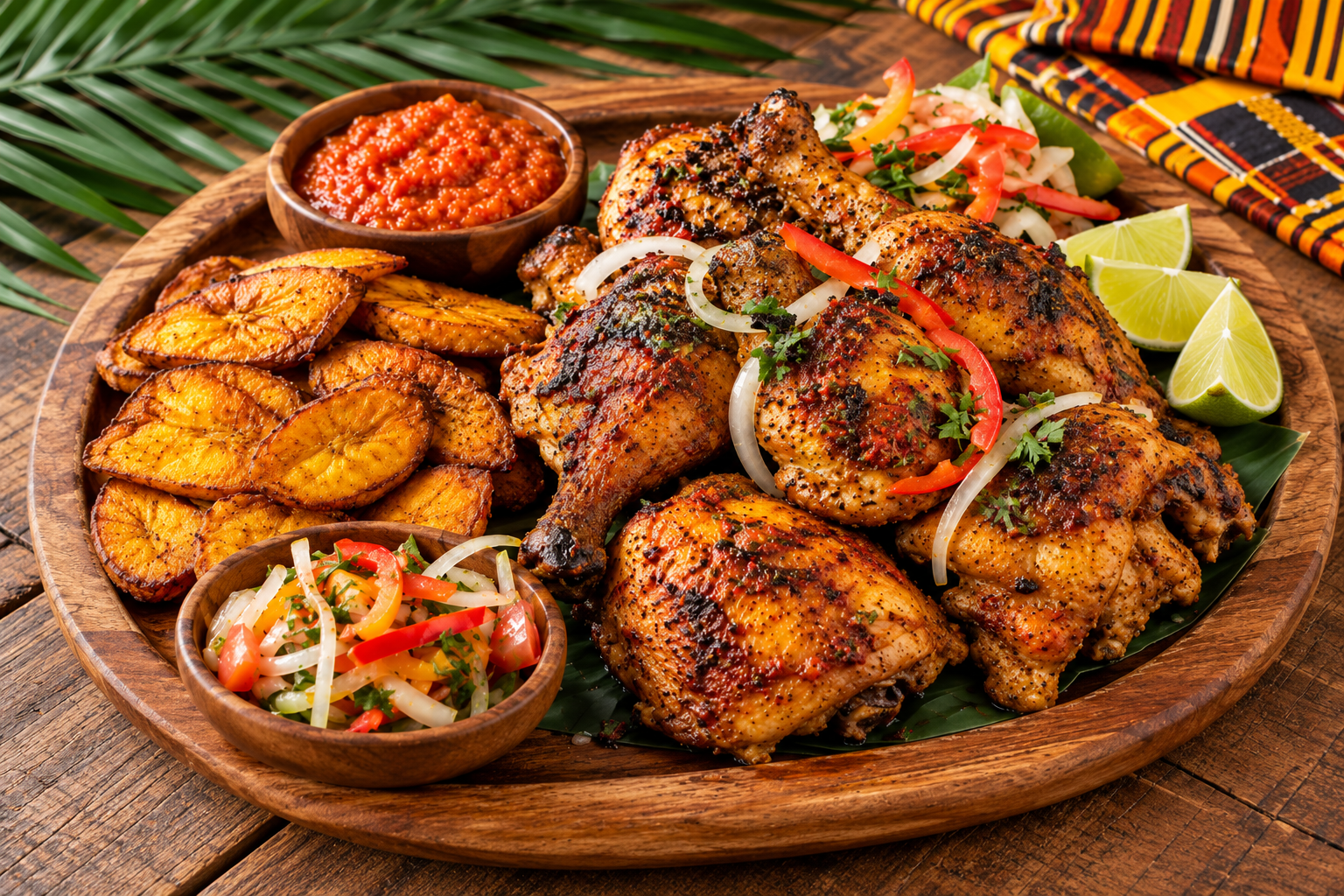 Choucouya de poulet et Alloco