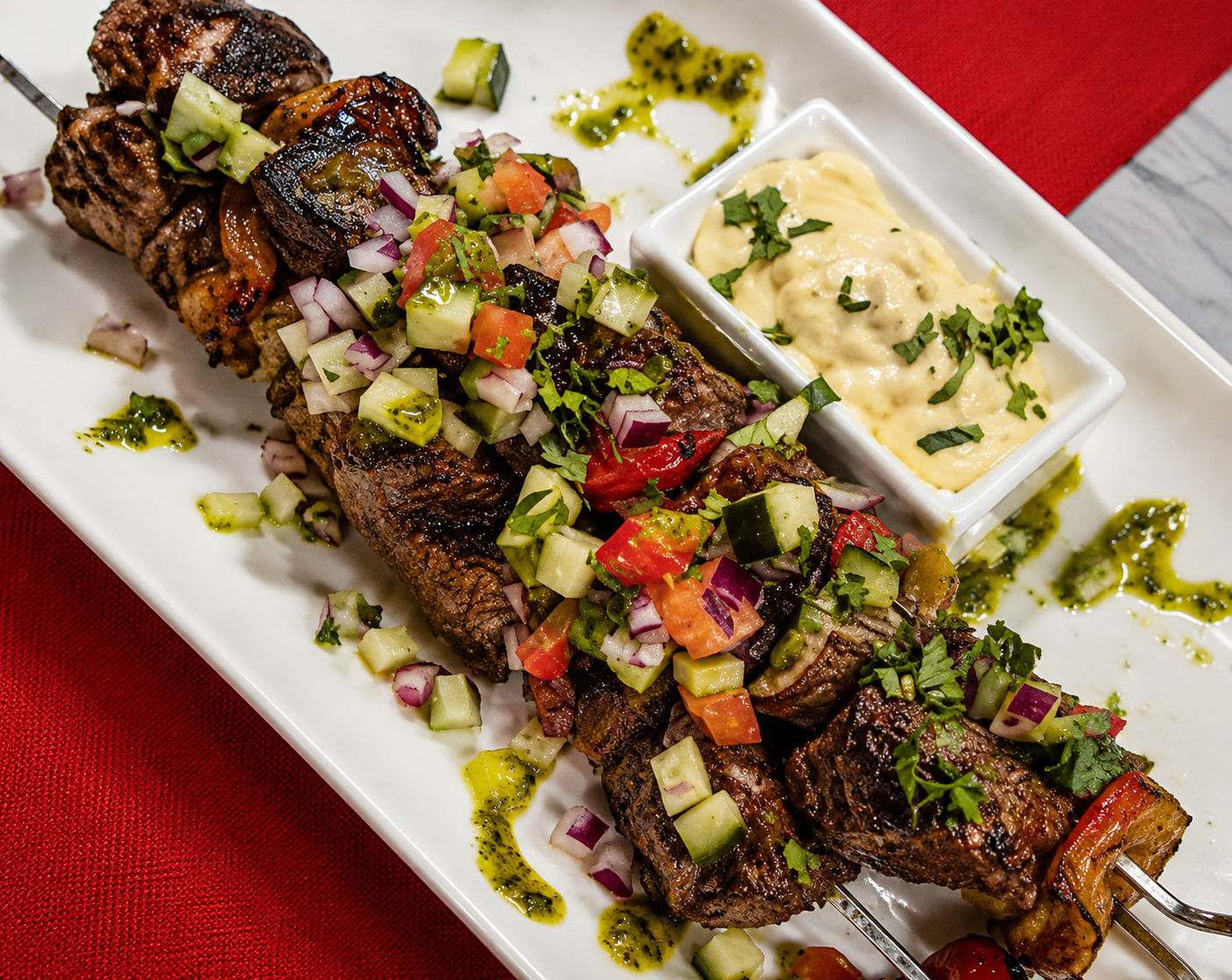 Brochettes de Boeuf