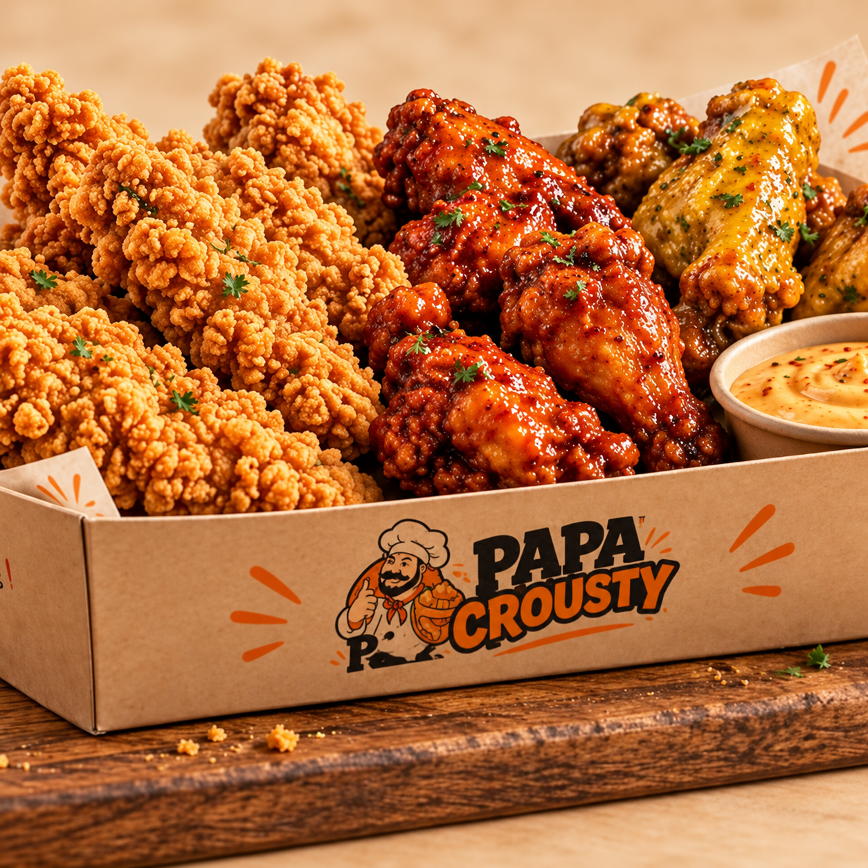 Mix Tenders & Wings Hot