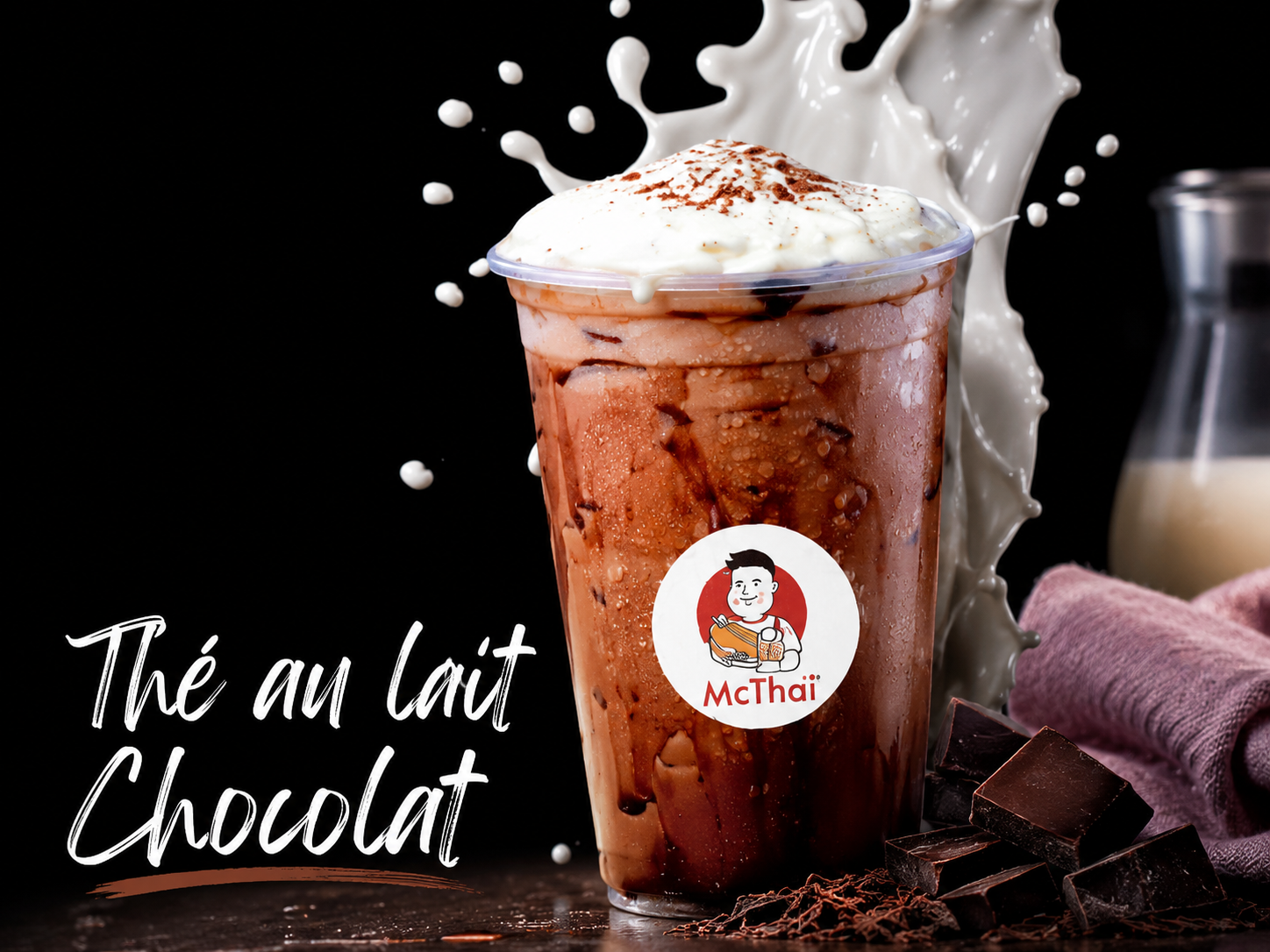 Thé au lait chocolat 🍫