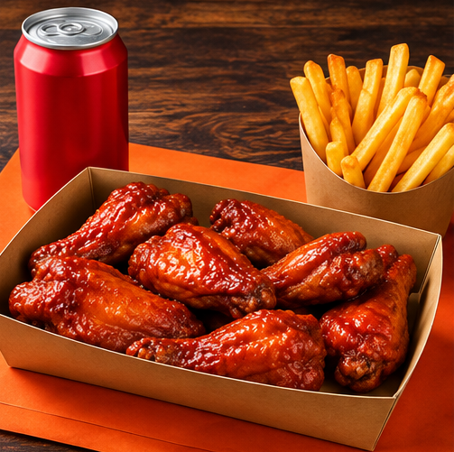 Menu Solo Hot Wings x5