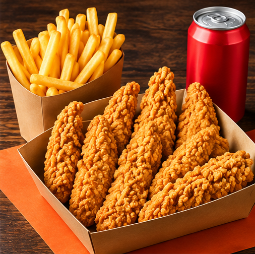 Menu Solo Tenders x4