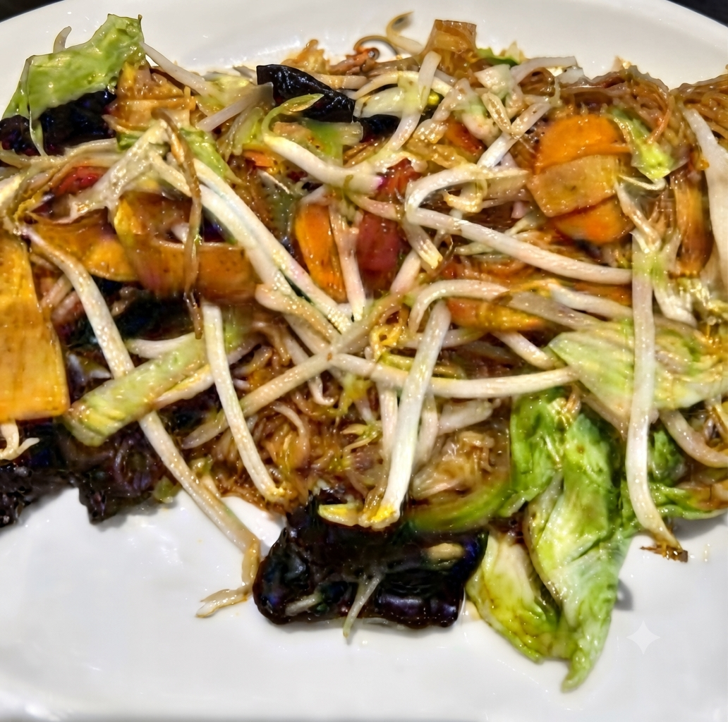 Nouilles sautées végétariennes