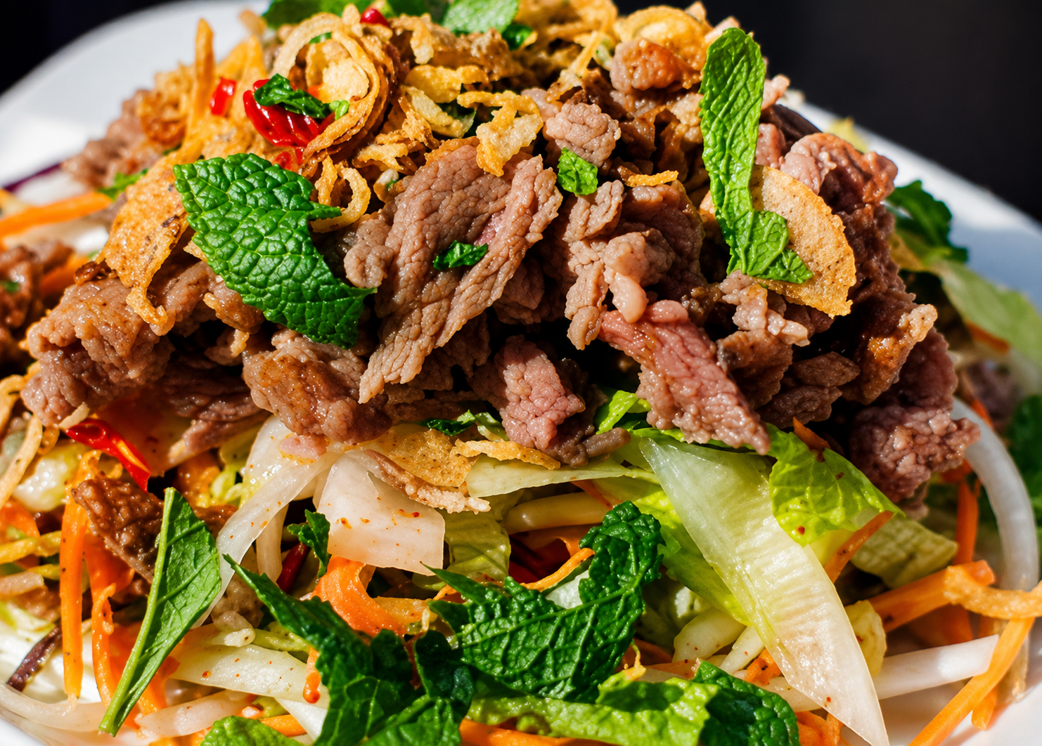 Salade Thai au bœuf 🌶️