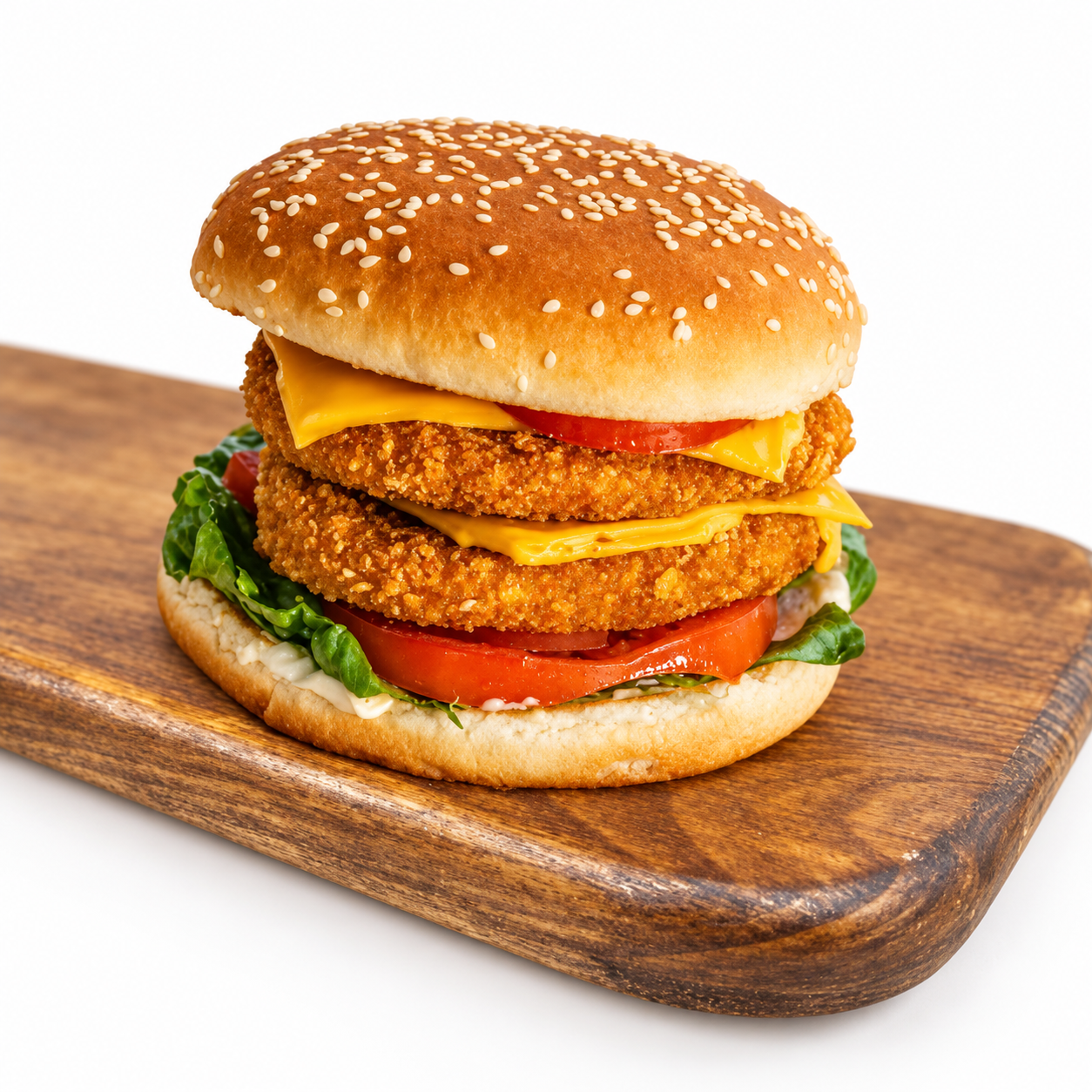 Double Chicken Burger