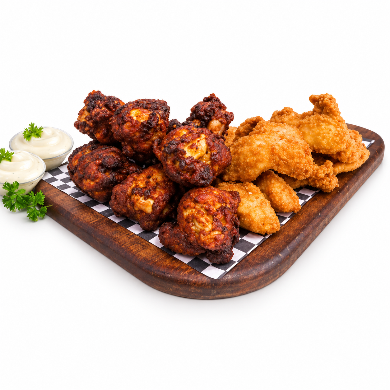 Buckets Mix à Partager 15 TENDERS® + 15 Hot Wings®