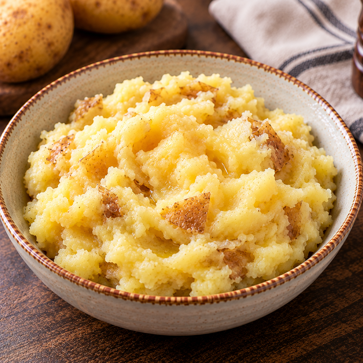 Pommes de Terre Écrasées