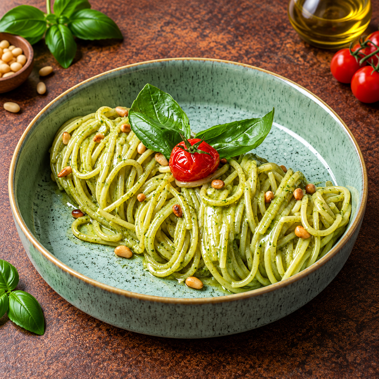Spaghetti Pesto