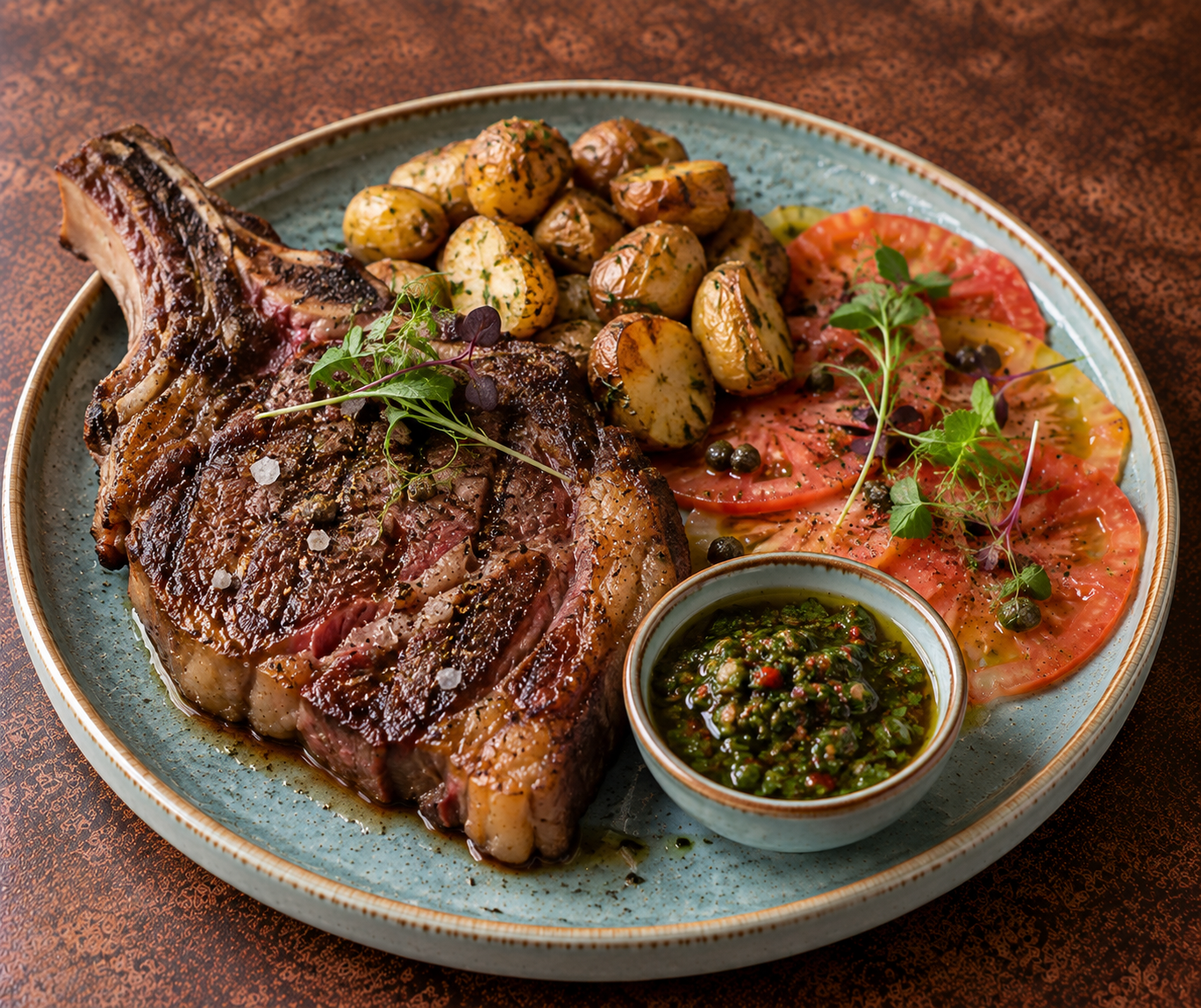 Entrecôte de Bœuf Suisse rassie sur os