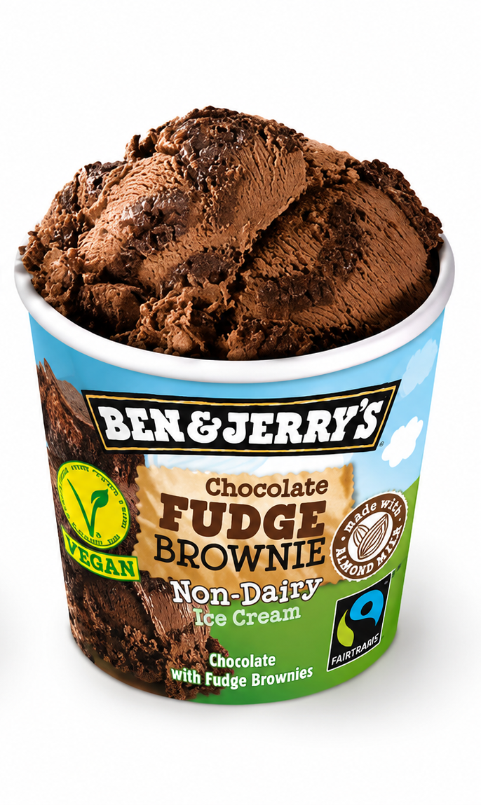Glace Ben & Jerry's chocolate brownie 😍