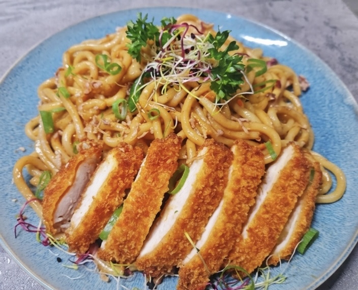 Udon Poulet Crispy