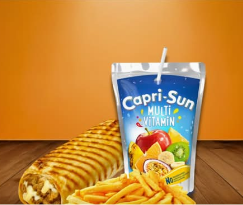 Mini Maxi + Frites + Caprisun 🌯🍟